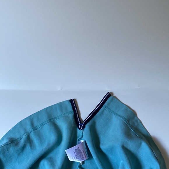 NAUTICAL TRUE DECK SHIRT OCEAN BLUE LITTLE DEFECT SEE PHOTO - Picture 6 of 6